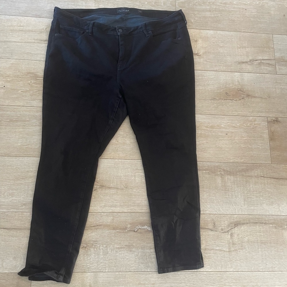 Lucky Brand Black Lolita Jeans Size 22w